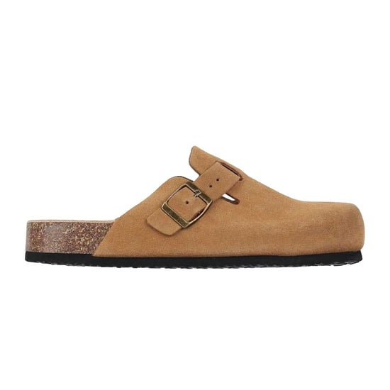 Jack Wills Leren muiltjes voor dames (Tan) - Image 1
