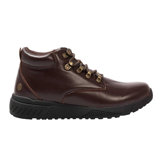 Donnay Heren Lederen Chukka Laarzen (Donkerbruin) - Image 1