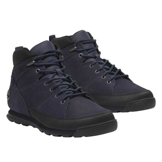 Timberland Heren Euro Rock Leren Halfhoge Laarzen (Marine) - Image 4