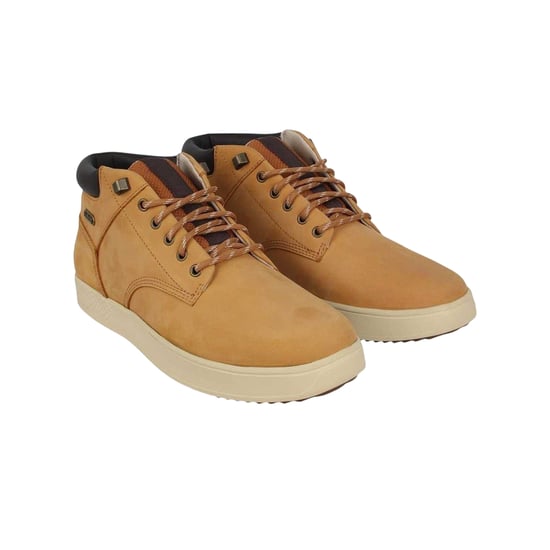Firetrap Mens Leather Chukka Boots (Tan) - Image 4