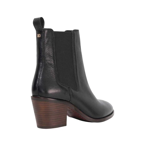 Dune London Womens/Ladies Pasil Leather Block Heel Boots (Black) - Image 2