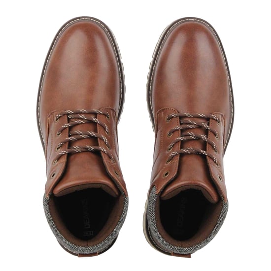 Nicholas Deakins Heren Chukka Lace Up (Bruin) - Image 3
