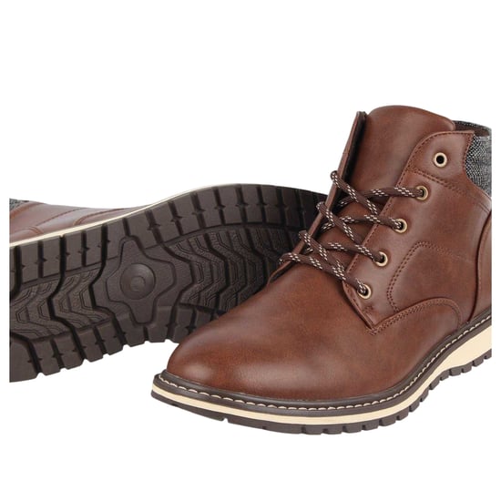 Nicholas Deakins Heren Chukka Lace Up (Bruin) - Image 4