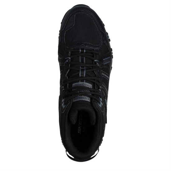 Skechers Leren wandelschoenen voor heren met Hillcrest-logo (Zwart) - Image 3