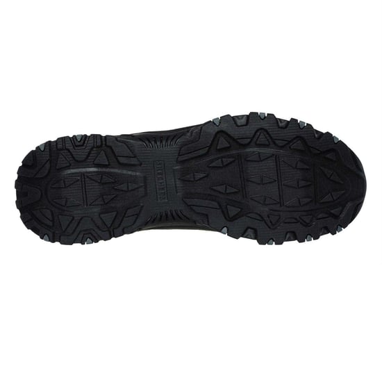 Skechers Leren wandelschoenen voor heren met Hillcrest-logo (Zwart) - Image 4