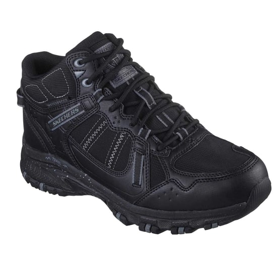 Skechers Leren wandelschoenen voor heren met Hillcrest-logo (Zwart) - Image 5