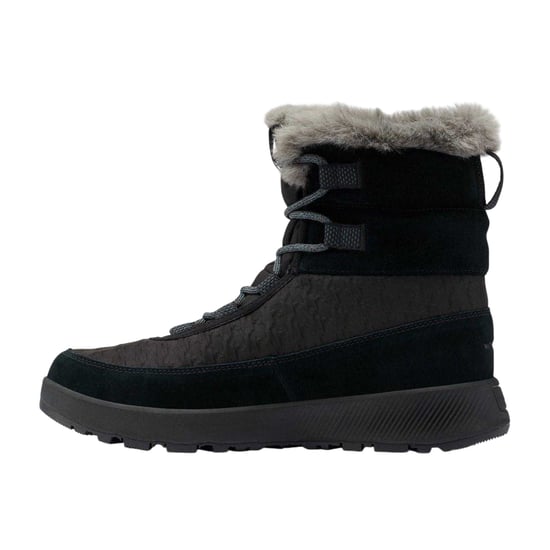Columbia Womens/Ladies Slope LD61 Suede Winter Boots (Black) - Image 2