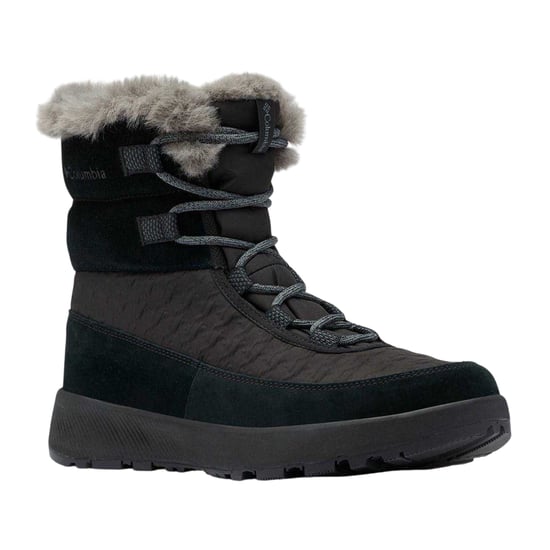 Columbia Womens/Ladies Slope LD61 Suede Winter Boots (Black) - Image 3