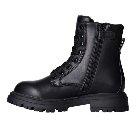 Calvin Klein Childrens/Kids Colleen Combat Boots (Black) - Image 3