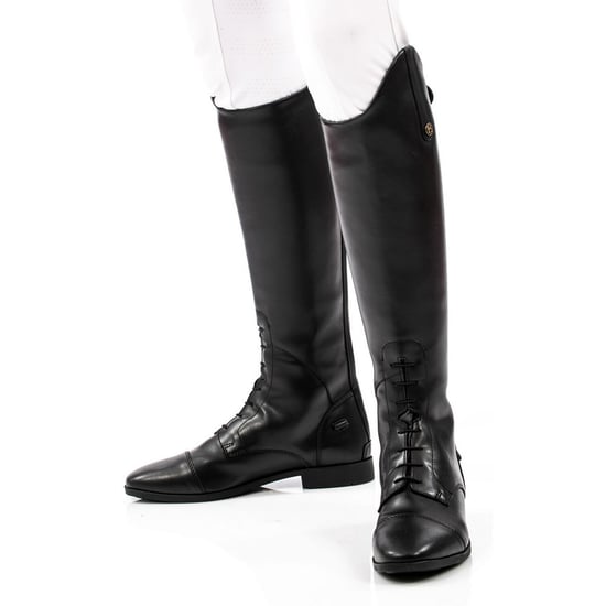 Brogini Unisex Albareto Faux Leather Wide Yard Boots voor volwassenen (Zwart) - Image 2