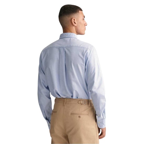 Gant Mens Oxford Shirt (Pale Blue) - Image 3