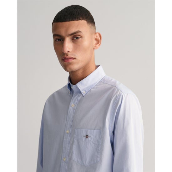 Gant Heren Poplin Overhemd (Lichtblauw) - Image 4