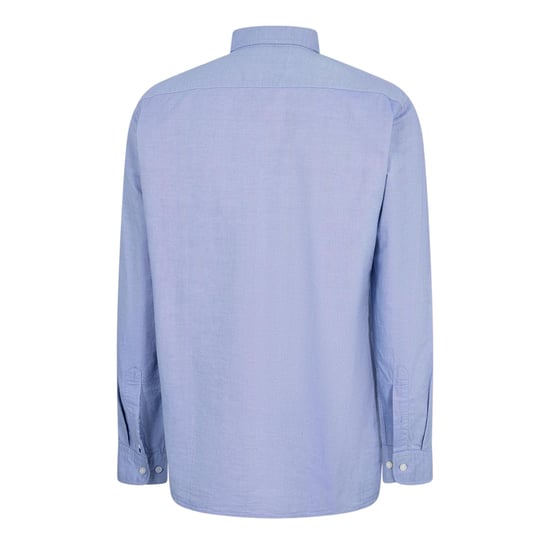 Boss Heren-Oxfordoverhemd met normale pasvorm en knoopsluiting (Blauw) - Image 3