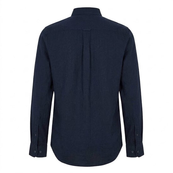 Original Penguin Oxford Button-Down-skjorta i bomull för herrar (Yale Blue) - Image 2
