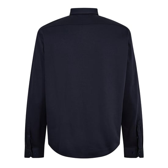 Boss Mens Motion Logo Cotton Shirt (Dark Blue) - Image 2
