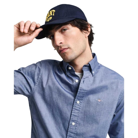 Gant Klassiek Oxford-overhemd met knoopsluiting voor heren (Blauw) - Image 4