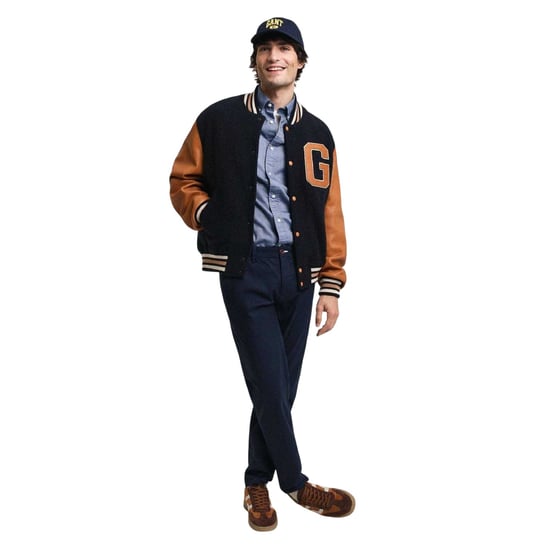 Gant Klassiek Oxford-overhemd met knoopsluiting voor heren (Blauw) - Image 5