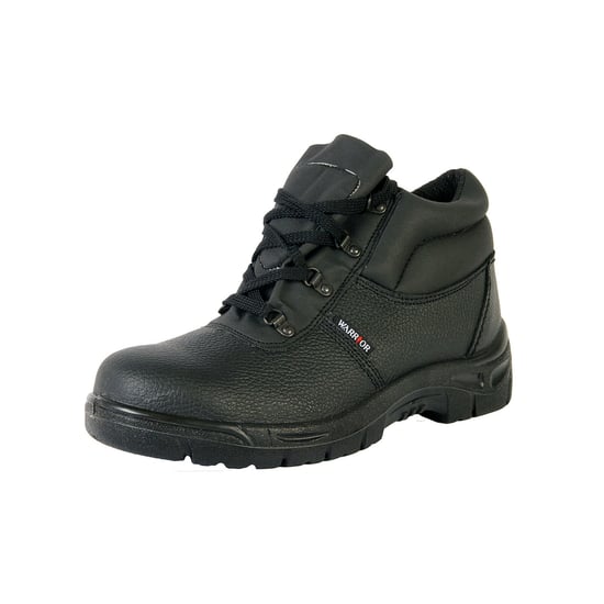 Warrior Heren Chukka Work Safety Boots (Zwart) - Image 2