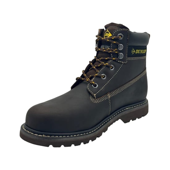 Dunlop Heren Nevada Leren Veiligheidslaarzen met Stalen Teen Kap (Bruin) - Image 4