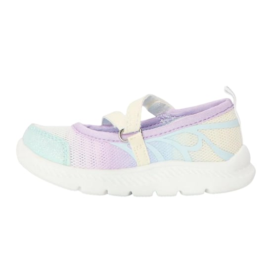 Skechers Girls Comfyflex 2 Butterfly Glitter Trainers (White/Multicoloured) - Image 2