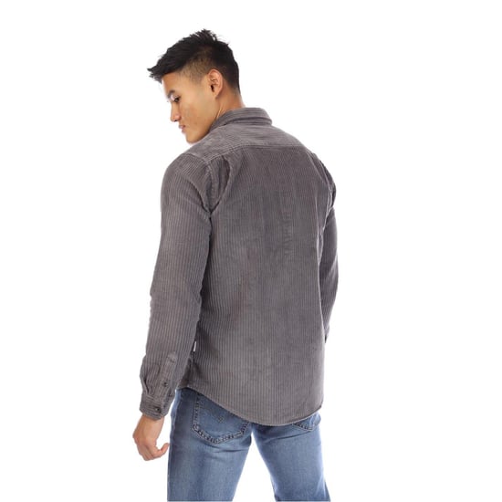Peter Werth Heren Elmore Corduroy Overhemd (Grijs) - Image 2