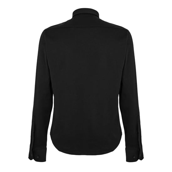 Boss Mens Motion Logo Cotton Shirt (Black) - Image 2