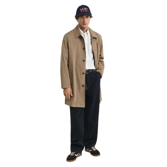 Gant Herenshirt in Heritage-stijl van katoen met Oxford-kraag en knoopsluiting (Crème) - Image 3