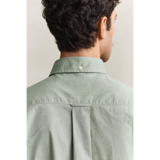 Gant Heren Poplin Overhemd (Kruiden) - Image 5
