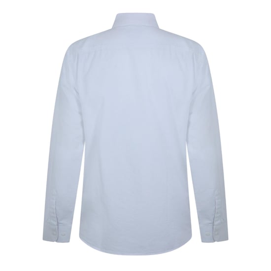 Original Penguin Oxford långärmad skjorta med knäppning för män (Vit) - Image 2