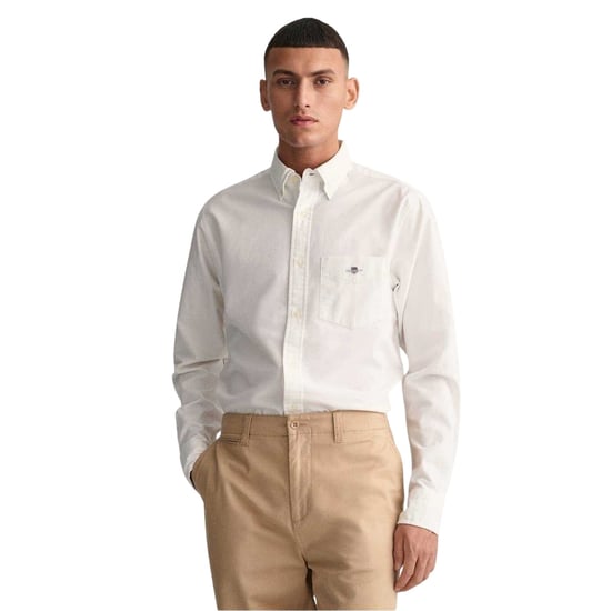 Gant Mens Oxford Shirt (White) - Image 2