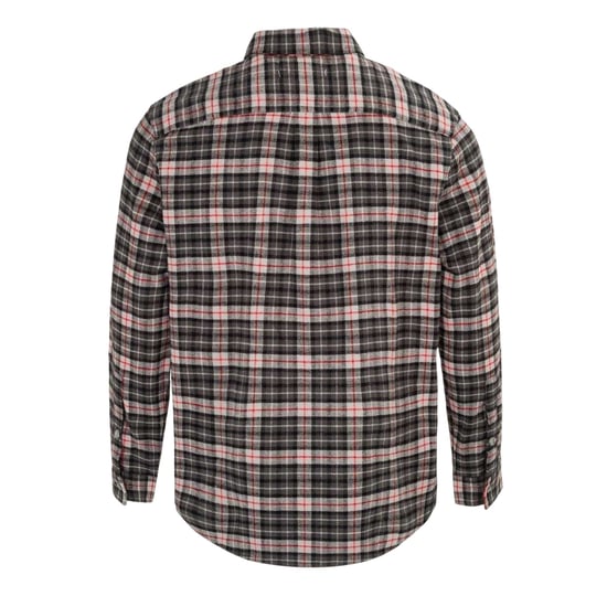 Firetrap Geruit herenoverhemd (Zwart/Grijs) - Image 2