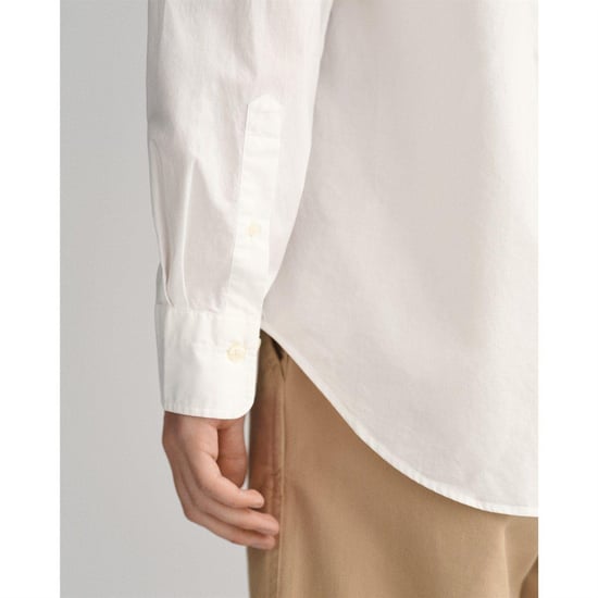 Gant Heren Poplin Overhemd (Wit) - Image 3