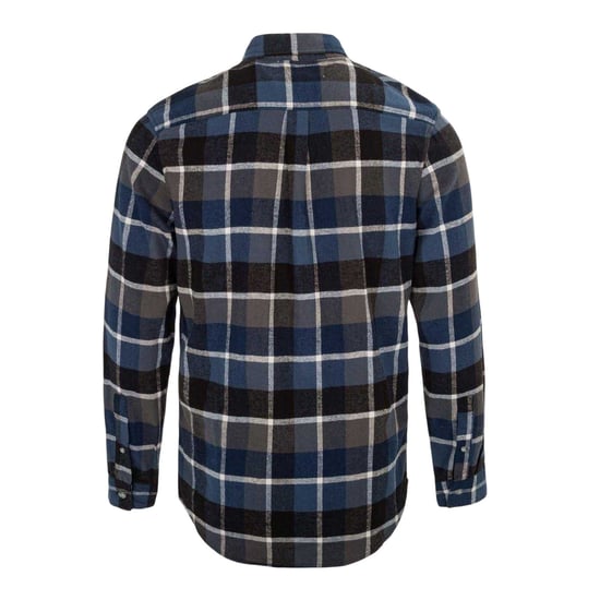 Firetrap Mens Checkered Shirt (Blue/Black) - Image 2