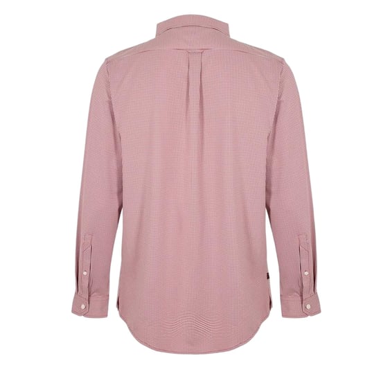 Musto Herenoverhemd met ruitmotief, op maat gemaakt en met knopen, voor een nonchalante look (Donkerroze) - Image 2