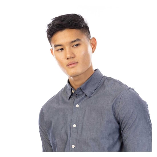 Peter Werth Mens Button-Down Shirt (Dark Indigo) - Image 4