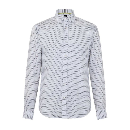 Boss Heren Polka Dot Regular Overhemd met Lange Mouwen (Helder groen) - Image 1