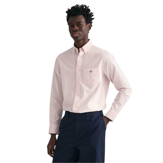 Gant Mens Oxford Shirt (Pale Pink) - Image 2