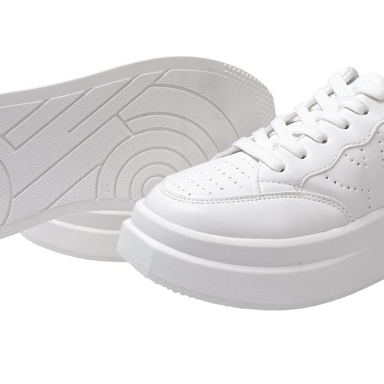 Kappa Ari casual platform-sportschoenen voor dames (Wit) - Image 4