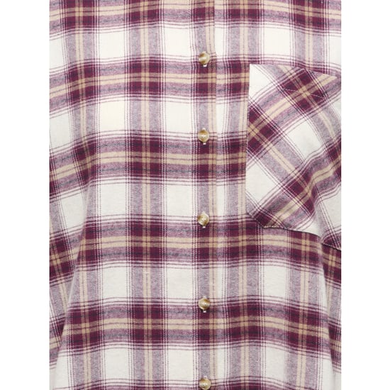 Jacqueline de Yong Jdy mauve geruit loose fit overhemd - Image 3