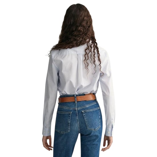 Gant Dames/Dames Zomer Button-Down Overhemd (Lichtblauw) - Image 4