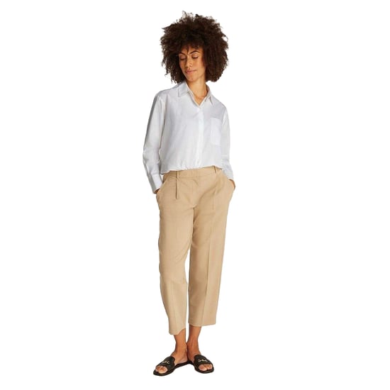 Tommy Hilfiger Dames/Dames Relaxed Fit Shirt Met Lange Mouwen (Optisch Wit) - Image 5