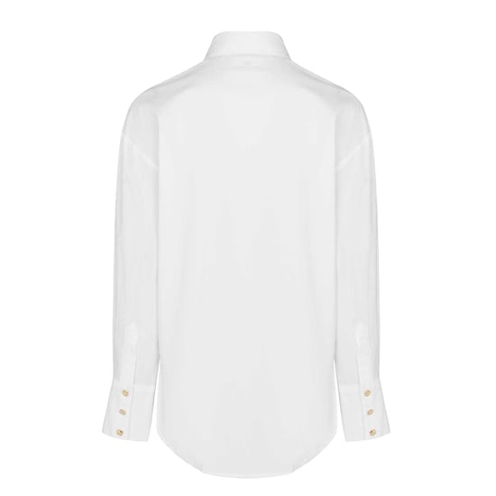 Biba Dames-T-shirt met lange mouwen (Wit) - Image 2