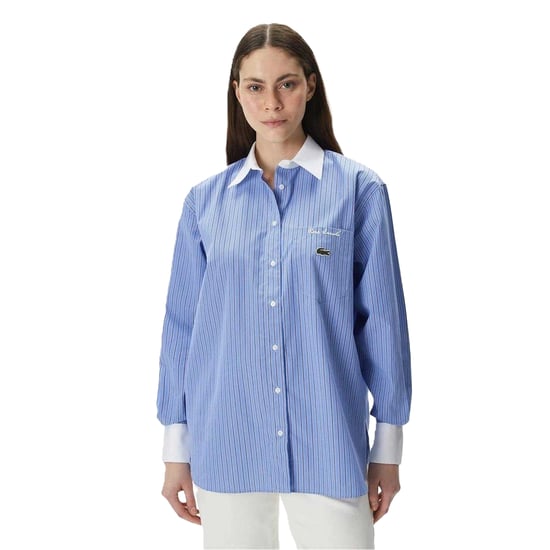 Lacoste Dames/dames Shirt (Perzisch Blauw) - Image 1