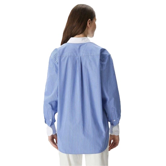 Lacoste Dames/dames Shirt (Perzisch Blauw) - Image 2