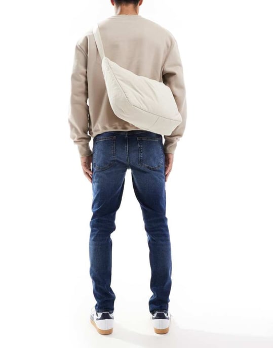 ASOS DESIGN skinny jean in vintage dark wash - Image 2