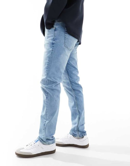 Cotton On regular slim fit jeans in american blue denim - Image 2