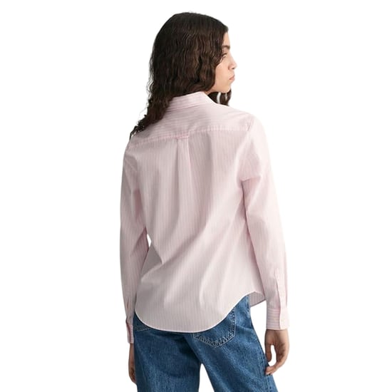 Gant Dames/Dames Zomer Button-Down Overhemd (Lichtroze) - Image 4