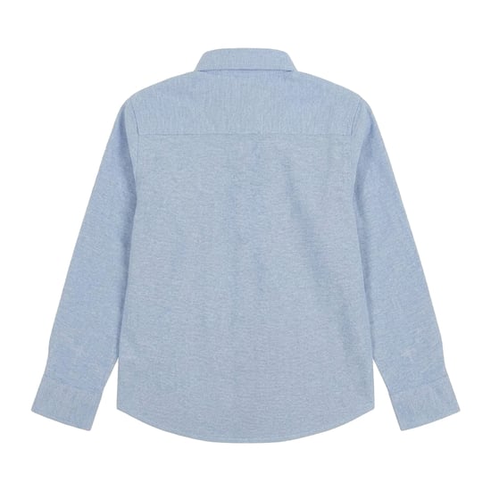Firetrap Oxford-overhemd met zak en lange mouwen voor jongens (Blauw) - Image 2
