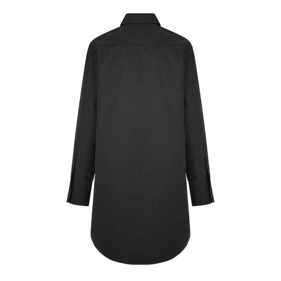 Boss Dames/Dames Relaxed Fit Shirt Met Lange Mouwen (Zwart) - Image 2