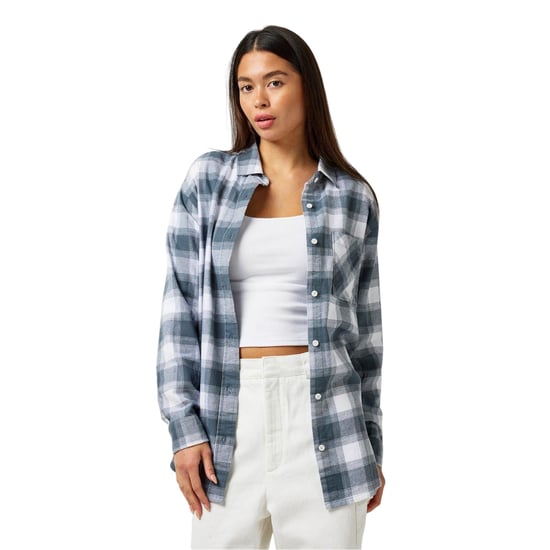 Jack Wills Dames/Dames Flanellen Overhemd (Storm) - Image 2